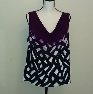 Calvin Klein Cowl neck Shell